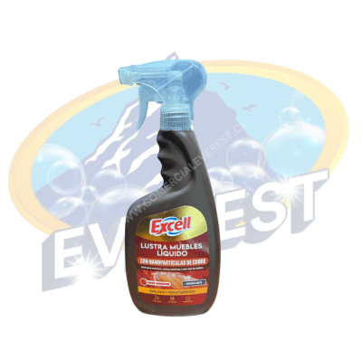 EXCELL LUSTRAMUEBLES LÍQUIDO AROMA MANDARINA 500 ML