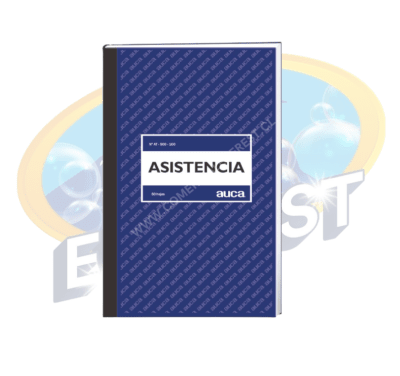 AUCA LIBRO ASISTENCIA 50 HOJAS