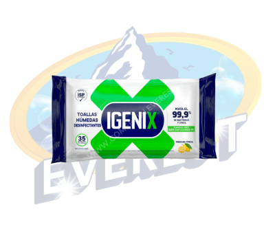 IGENIX TOALLAS HÚMEDAS DESINFECTANTE 35 UNIDADES