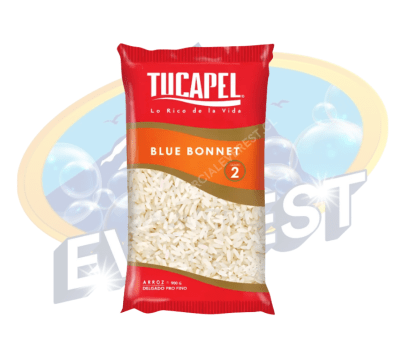 ARROZ TUCAPEL 1BLUE BONNET G2 900 GRS