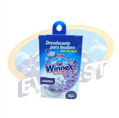 WINNEX DESODORANTE PARA INODORO AROMA LAVANDA 45 GRS