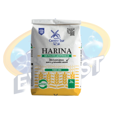 MOLINERA CENTRO SUR HARINA SIN POLVOS 1 KG