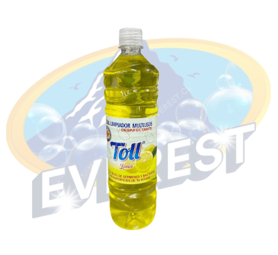 TOLL LIMPIADOR MULTIUSOS DESINFECTANTE AROMA LIMÓN 900 ML