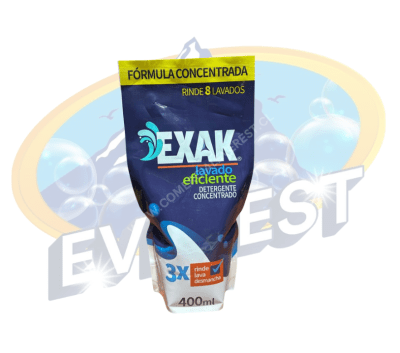 EXAK DETERGENTE LÍQUIDO CONCENTRADO 400 ML