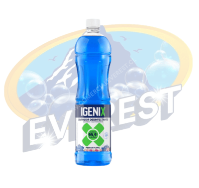 IGENIX LIMPIADOR DESINFECTANTE CON AMONIO CUATERNARIO AROMA FLORAL 900 ML