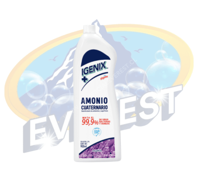 IGENIX DESINFECTANTE AMONIO CUATERNARIO AROMA LAVANDA 900 ML
