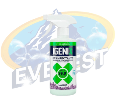 IGENIX DESINFECTANTE DE AMBIENTES Y SUPERFICIES  GATILLO AROMA LAVANDA 500 ML