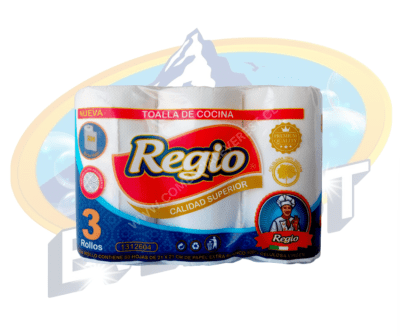 REGIO TOALLA DE COCINA PACK 3 X 12 METROS