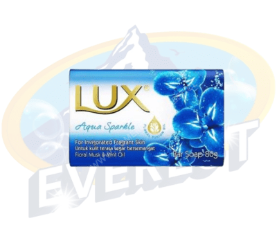 LUX JABÓN DE TOCADOR AQUA SPARKLE 80 GRS
