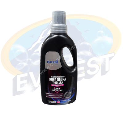 EXCELL DETERGENTE LÍQUIDO ROPA NEGRA 1 LT