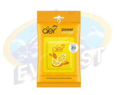 AER POWER POCKET AROMATIZANTE AMBIENTAL FRESCURA CÍTRICA 10 GRS