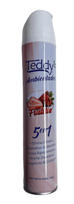 TEDDY DESODORANTE AMBIENTAL 400 ML FRUTILLA