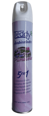 TEDDY DESODORANTE AMBIENTAL 400 ML PRIMAVERA