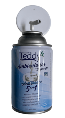TEDDY DESODORANTE AUTOMATICO 250 ML ANTITABACO