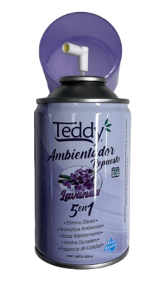 TEDDY DESODORANTE AUTOMATICO 250 ML LAVANDA
