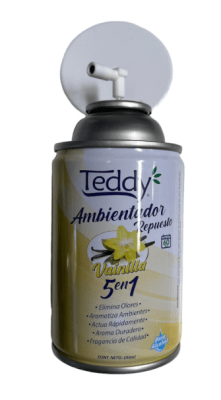 TEDDY DESODORANTE AUTOMATICO 250 ML VAINILLA