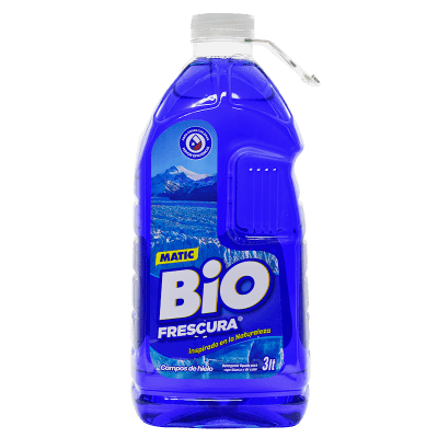 BIO FRESCURA DETERGENTE LIQUIDO MATIC 3 LT CAMPOS DE HIELO