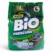 BIO FRESCURA DETERGENTE POLVO MATIC 2,5 KGS BOSQUE NATIVO