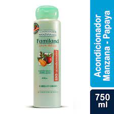 FAMILAND ACONDICIONADOR 750 ML MANZANA PAPAYA