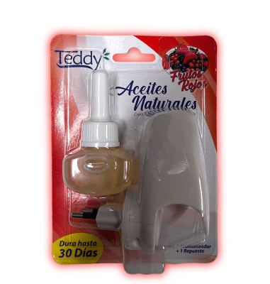TEDDY DESODORANTE ELECTRICO FRUTOS ROJOS