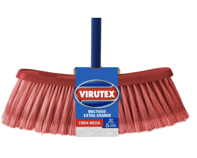 VIRUTEX ESCOBILLON MULTIUSO EXTRA GRANDE ROJO