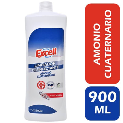 EXCELL DESINFECTANTE AMONIO FLORAL 900 ML