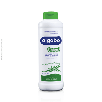 ALGABO TALCO 250 GR FECULA ALOE VERA
