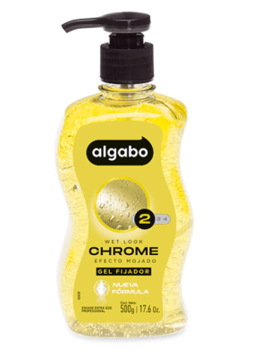 ALGABO GEL CAPILAR CHROME 500 GR
