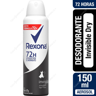 REXONA DESODORANTE INVISIBLE DAMA 150 ML