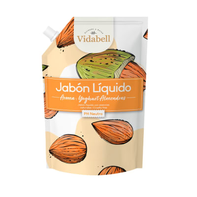 EXCELL VIDABELL JABON YOGHURT ALMENDRAS 750 ML