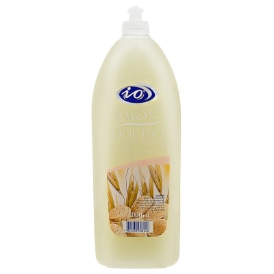 IO JABÓN LÍQUIDO AVENA Y ALMENDRAS  1 LT BOTELLA