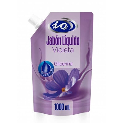 IO JABÓN LÍQUIDO VIOLETA 1 LT DOYPACK