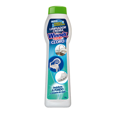 WINNEX LIMPIADOR CREMA CLORO 750 GR
