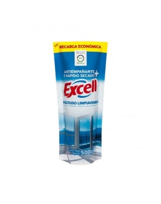 EXCELL LIMPIA VIDRIO 500 CC DOYPACK