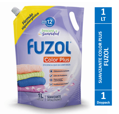 FUZOL SUAVIZANTE COLOR PLUS 1.000 ML
