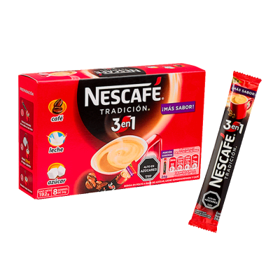 NESCAFE 3 EN 1 SACHETS 24 GR