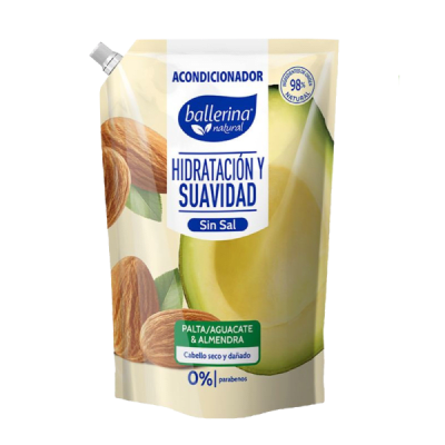 BALLERINA ACONDICIONADOR PALTA Y ALMENDRA 750 ML DOYPACK