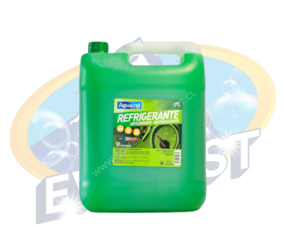 AGUACOL REFRIGERANTE -3° VERDE BIDÓN 10 LTS