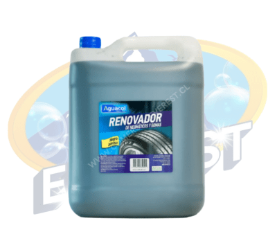 AGUACOL RENOVADOR DE GOMAS GRIS BIDÓN 10  LTS