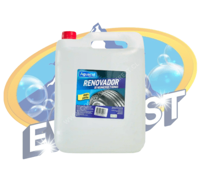 AGUACOL RENOVADOR DE GOMAS TRANSPARENTE BIDÓN 10 LTS