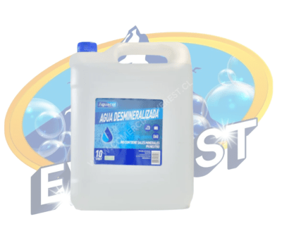 AGUACOL AGUA DESMINERALIZADA BIDÓN 10 LTS