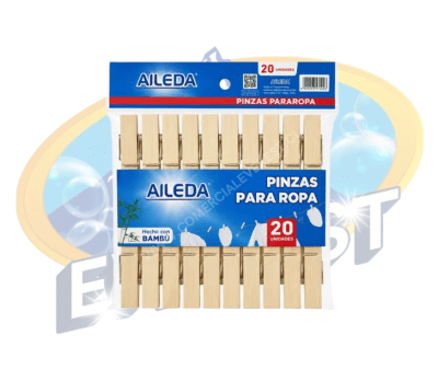 AILEDA PINZAS PARA ROPA 20 UND