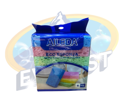 AILEDA ESPONJA ECO PACK 6 UNIDADES