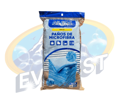 AILEDA PAÑO MICROFIBRA 35 X 35 CM 10 UNIDADES