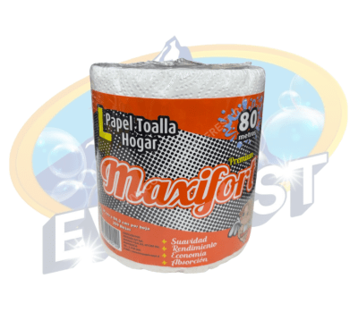 MAXIFORT PREMIUM TOALLA DE PAPEL HOJA SIMPLE L 80 MTS