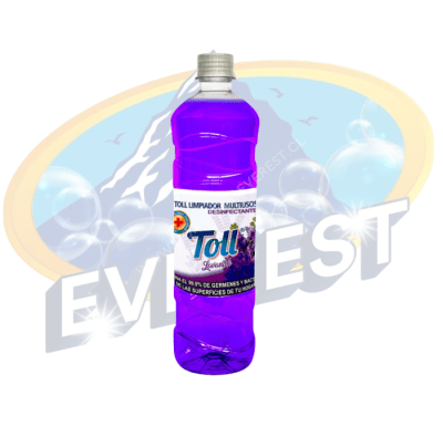TOLL LIMPIADOR MULTIUSOS DESINFECTANTE AROMA LAVANDA 900 ML