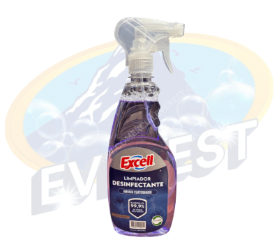 EXCELL LIMPIADOR DESINFECTANTE CON AMONIO CUATERNARIO AROMA FLORAL 500 ML