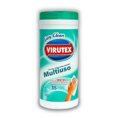VIRUTEX TOALLA DESINFECTANTE 35 UNID FRESH