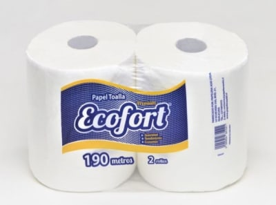 ECOFORT TOALLA PAPEL 190 MTS