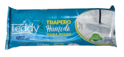 TEDDY TRAPERO HUMEDO 12 UN TODO PISO CITRICO